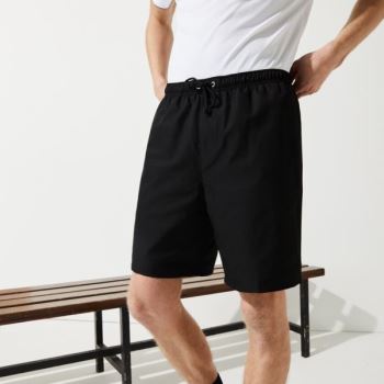 Lacoste SPORT Tennis Shorts - Kraťasy Pánské Černé | CZ-IMxByH